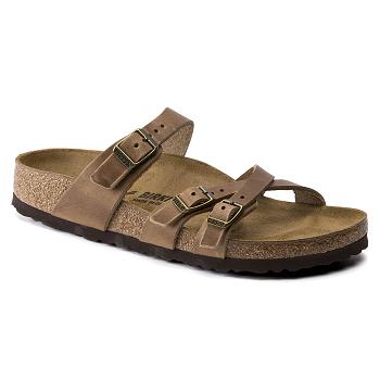 Franca Birkenstock Oiled Kozene Damske Hnede | SK 90QMA